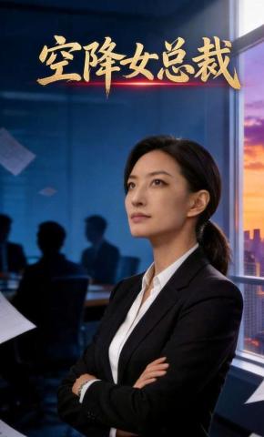 短剧《空降女总裁》海报