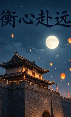 短剧《衡心赴远》海报
