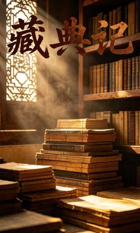 短剧《藏典记》海报