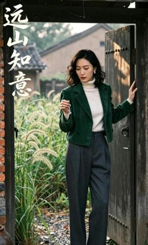 短剧《远山知意》海报
