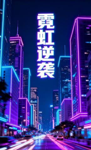 短剧《霓虹逆袭》海报