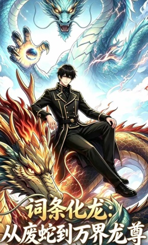 短剧《词条化龙：从废蛇到万界龙尊》海报