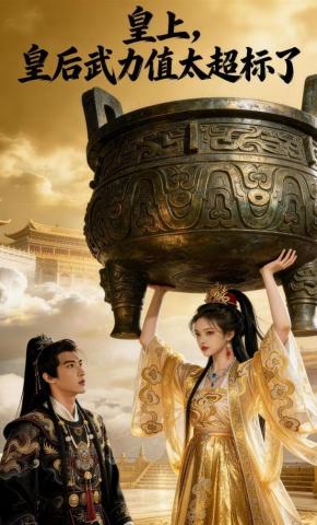 短剧《皇上，皇后武力值太超标了》海报