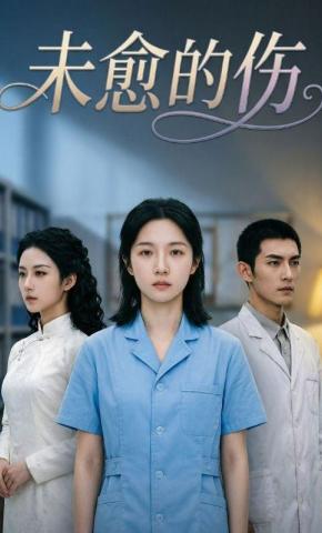 短剧《未愈的伤》海报