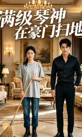短剧《满级琴神在豪门扫地》海报
