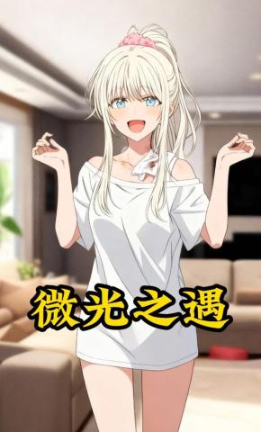 短剧《微光之遇》海报