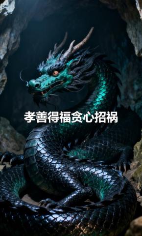 短剧《孝善得福贪心招祸》海报