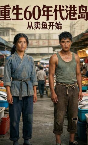 短剧《重生60年代港岛，从卖鱼开始》海报