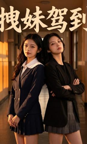 短剧《拽妹驾到》海报