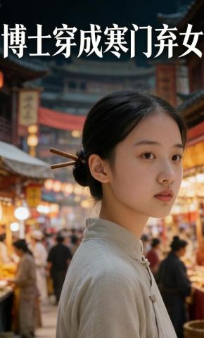 短剧《博士穿成寒门弃女》海报