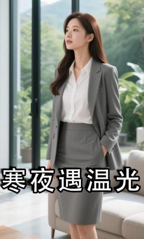 短剧《寒夜遇温光》海报