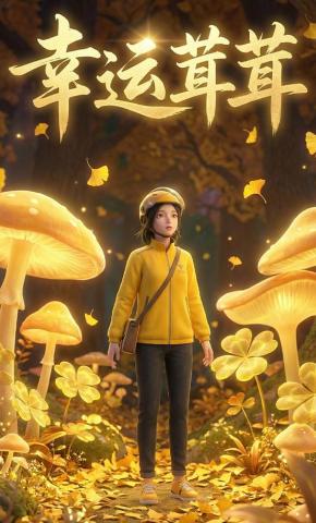 短剧《幸运茸茸》海报