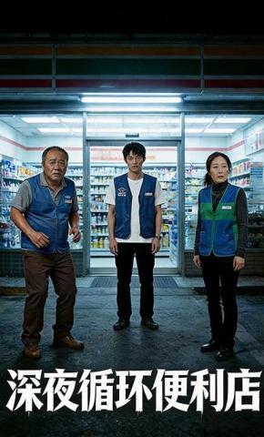 短剧《深夜循环便利店》海报