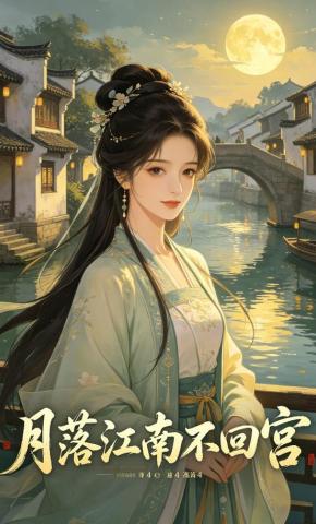 短剧《月落江南不回宫》海报