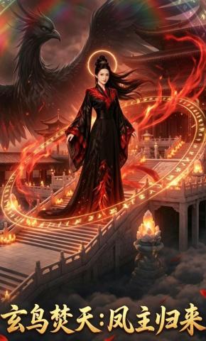 短剧《玄鸟焚天：凤主归来》海报