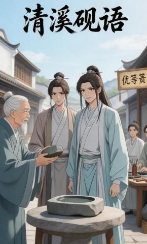 短剧《清溪砚语》海报