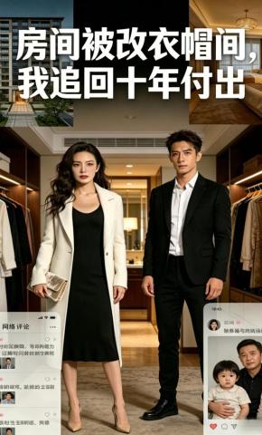 短剧《房间被改衣帽间，我追回十年付出》海报