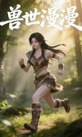 短剧《兽世漫漫》海报