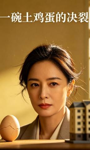 短剧《一碗土鸡蛋的决裂》海报