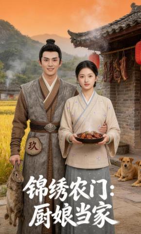 短剧《锦绣农门：厨娘当家》海报