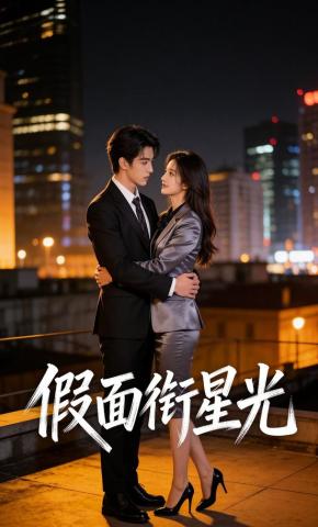 短剧《假面衔星光》海报