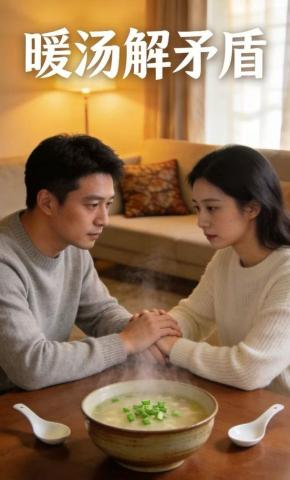 短剧《暖汤解矛盾》海报