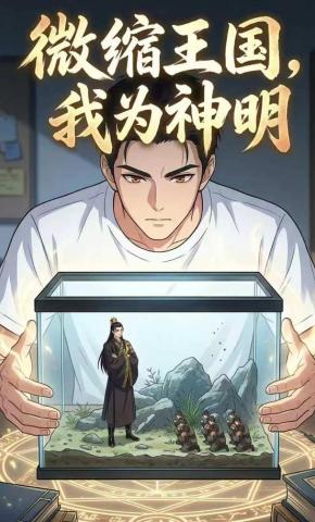 短剧《微缩王国，我为神明》海报