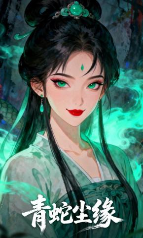 短剧《青蛇尘缘》海报