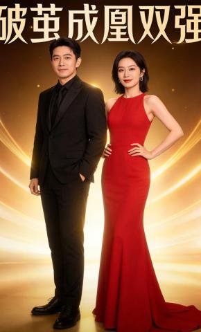 短剧《破茧成凰双强》海报