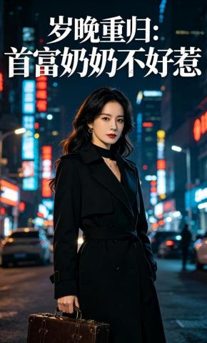 短剧《岁晚重归：首富奶奶不好惹》海报