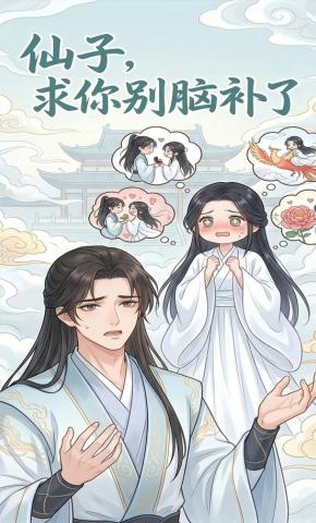 短剧《仙子，求你别脑补了》海报