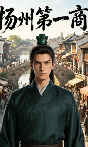 短剧《扬州第一商》海报
