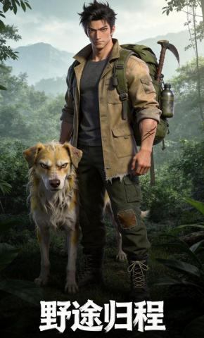 短剧《野途归程》海报