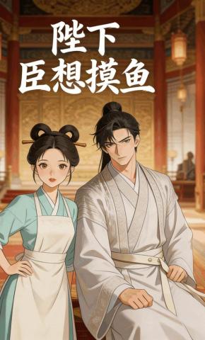 短剧《陛下，臣想摸鱼》海报