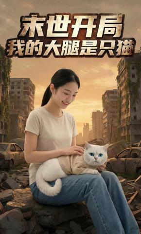 短剧《末世开局，我的大腿是只猫》海报