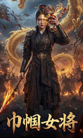 短剧《巾帼女将》海报