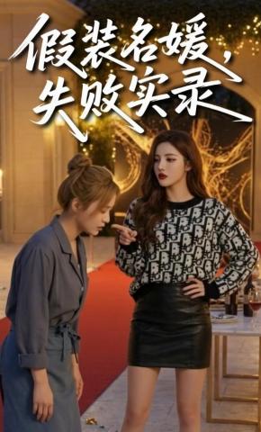 短剧《假装名媛，失败实录》海报