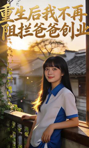 短剧《重生后我不再阻拦爸爸创业》海报
