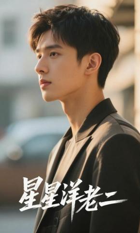 短剧《星星洋老二》海报