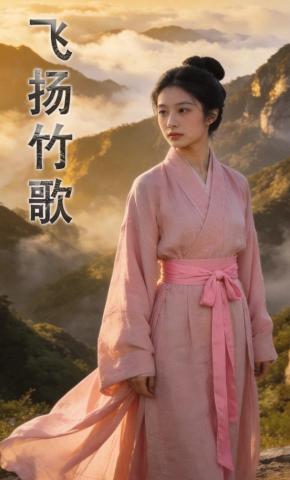 短剧《飞扬竹歌》海报