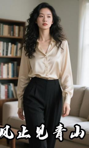 短剧《风止见青山》海报