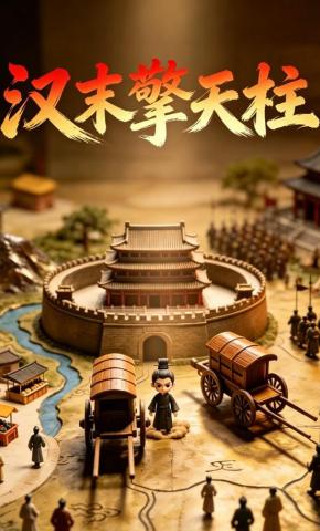 短剧《汉末擎天柱》海报