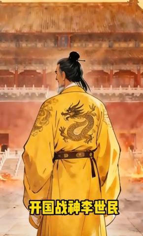 短剧《开国战神李世民》海报