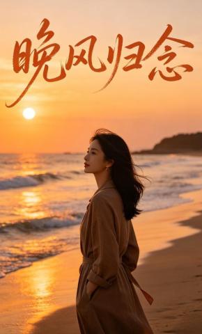 短剧《晚风归念》海报