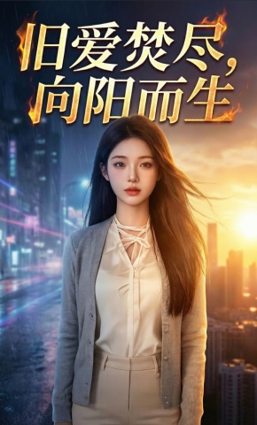 短剧《旧爱焚尽，向阳而生》海报