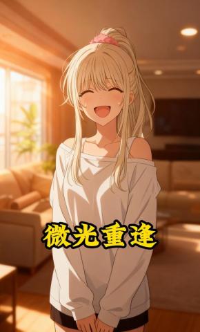 短剧《微光重逢》海报