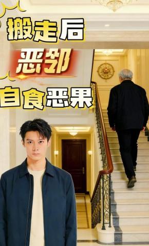 短剧《搬走后恶邻自食恶果》海报