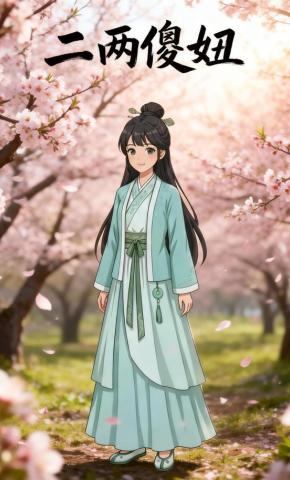 短剧《二两傻妞》海报