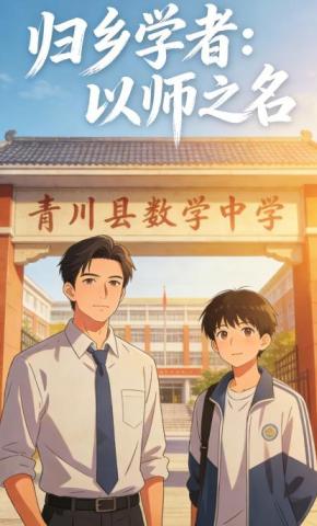 短剧《归乡学者：以师之名》海报