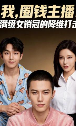 短剧《我，圈钱主播！满级女销冠的降维打击》海报